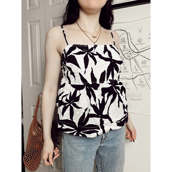 FREE ASSEMBLY small Hawaiian tank top - Picture 1 of 7